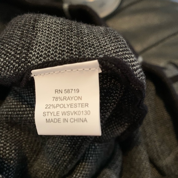 NY COLLECTION black and white NWT sweater skirt - Picture 8 of 10